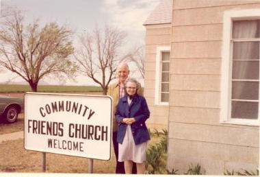 Val and Carolyn at Church 1979