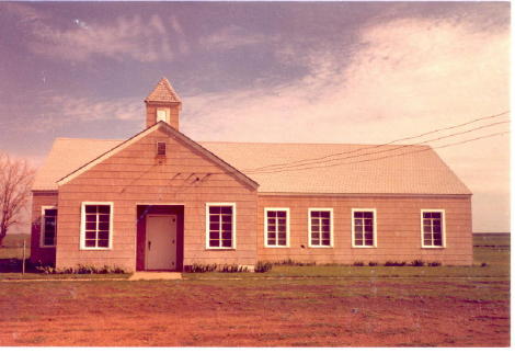 The Con. 8 Community Friends Church. Started in 1952 and completed in 1955.